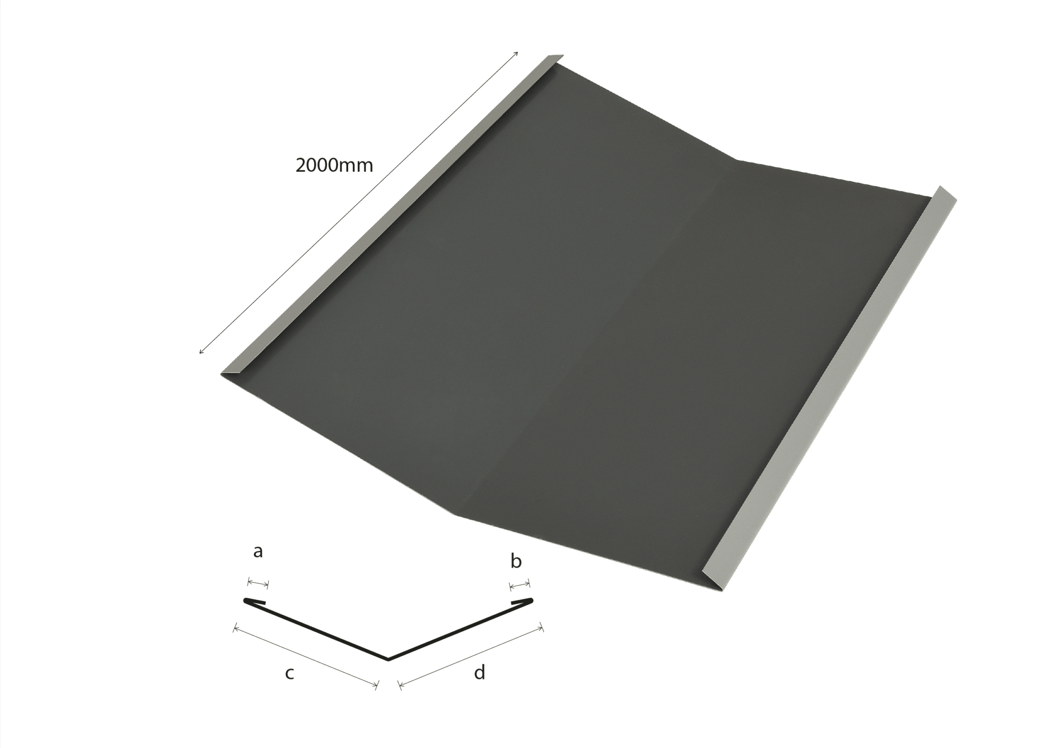 Vinkelränna Profil 2