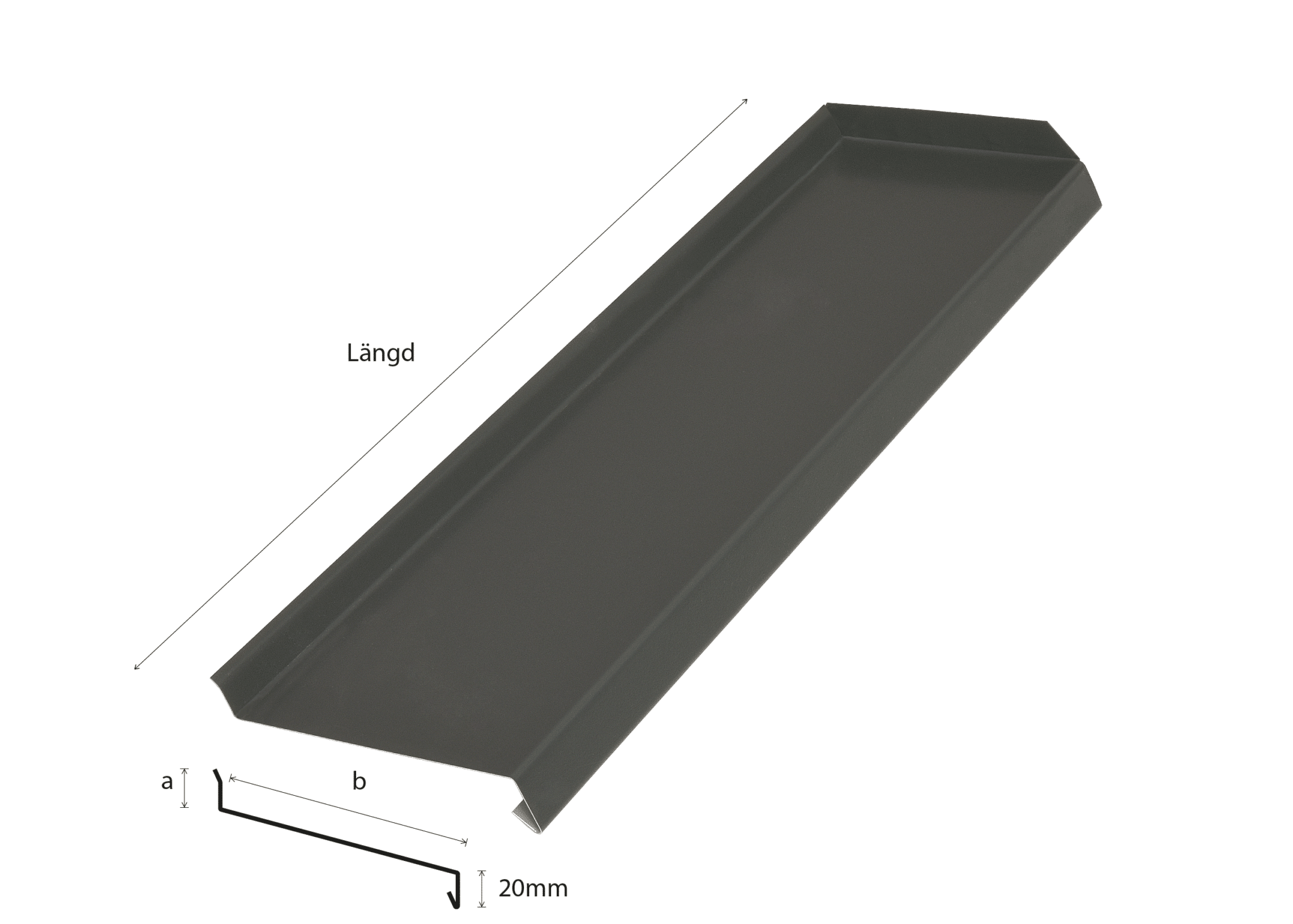 Fönsterbleck Profil 2